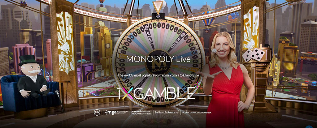 에볼루션 게이밍: 모노폴리 라이브 (Monopoly Live)