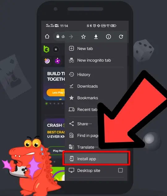 BC.GAME 어플 설치 방법