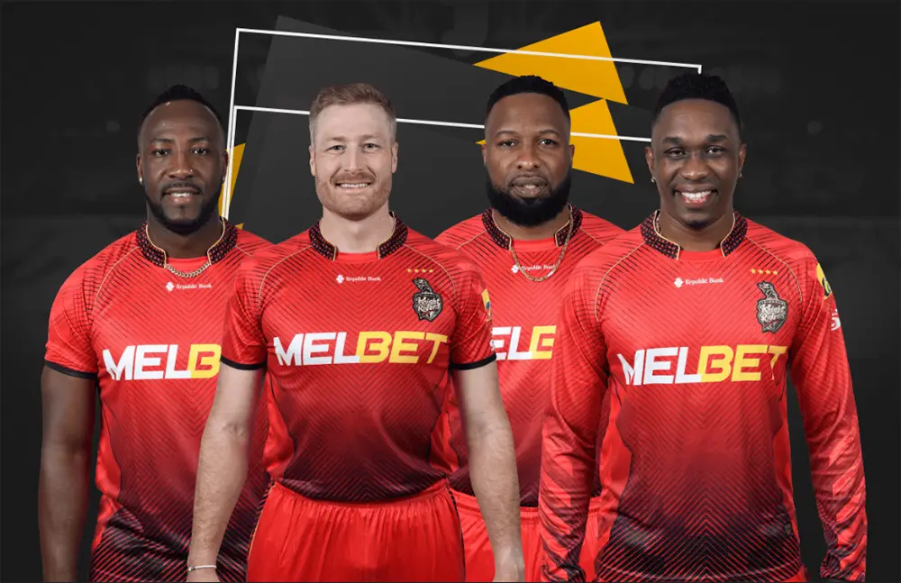멜벳 공식 스폰서 - Trinbago Knight Riders