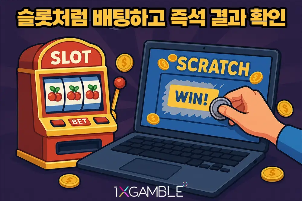 스크래치 게임?인기 있는 이유